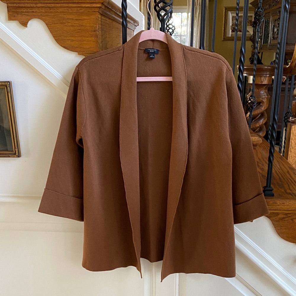 LEAVING SOON ANN TAYLOR FACTORY Sweater Coatigan Cardigan